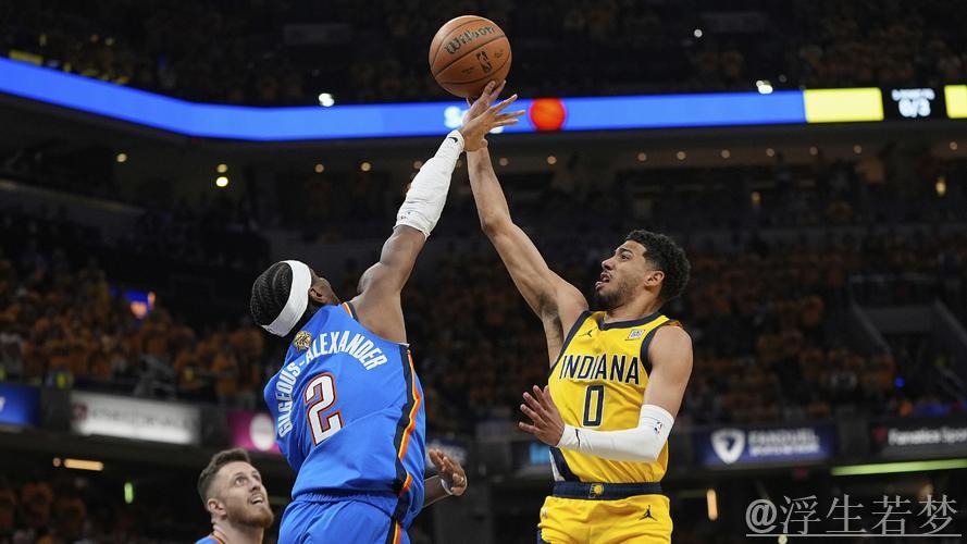 6月9日总决赛：雷霆对战步行者 精彩集锦