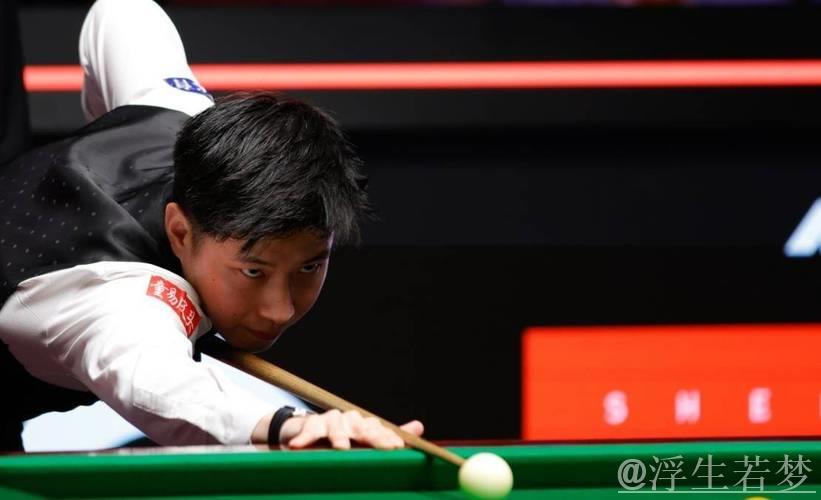 斯诺克世锦赛半决赛次阶段 赵心童12-4领先奥沙利文