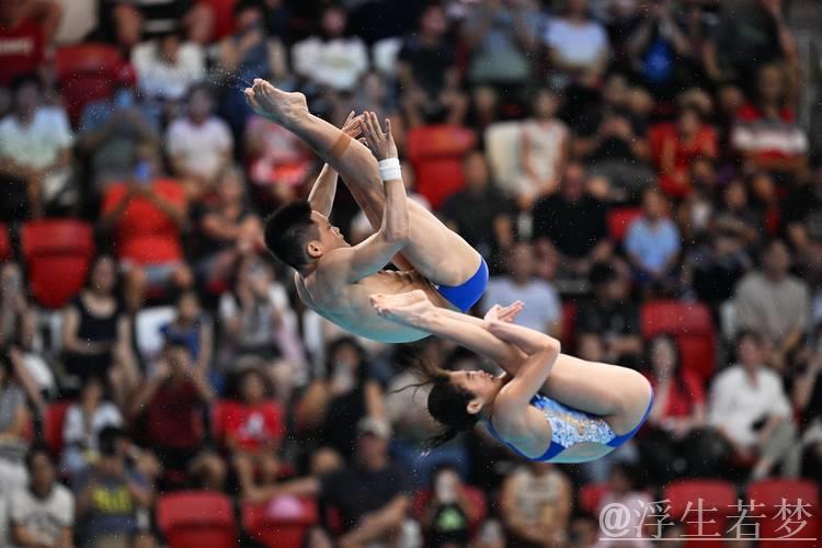 跳水世界杯超级赛：混合团体决赛精彩集锦